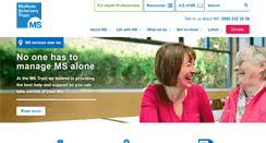Desktop Screenshot of mstrust.org.uk